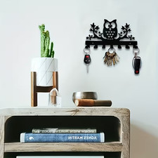Owl Key Holder Storage Hooks