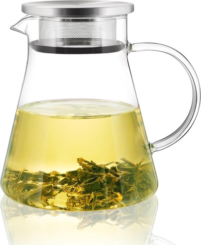 900ml glass teapot stovetop - teapot,