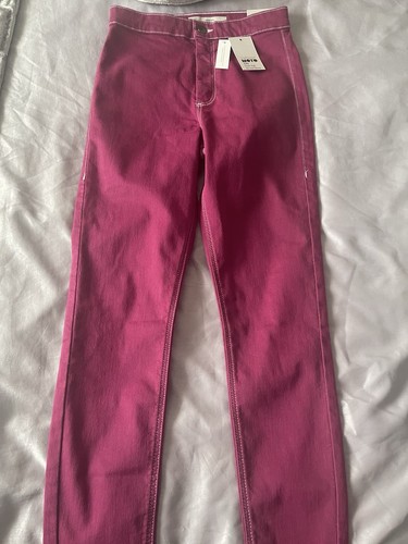 Topshop raspberry colour high