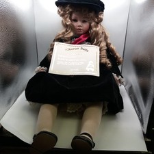 Original Alberon Collectors Life Size Doll Francesca Porcelain Doll (h16)