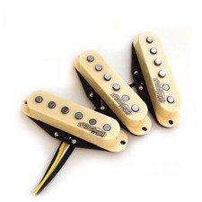 Wilkinson Strat Pickup Set WVS Single Coil Alnico V for Stratocasters - Cream