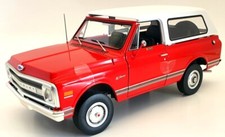 Acme 1/18 Scale A1807701 - 1969 Chevrolet K5 Blazer - Red