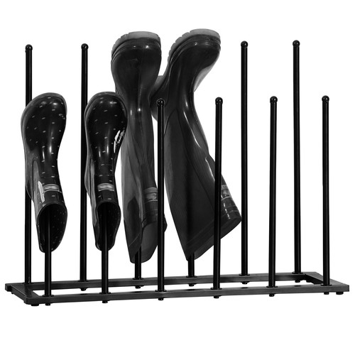 Pair metal welly boot stand - pair,