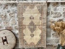 Hand-Knotted Area Vintage
