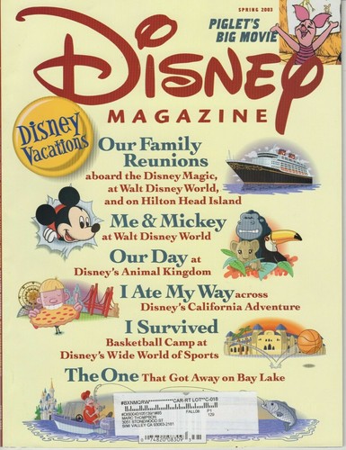 Disney magazine spring 2003 - -,