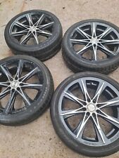 4 X Mania Racing alloy wheels 17 inch 205/45/17