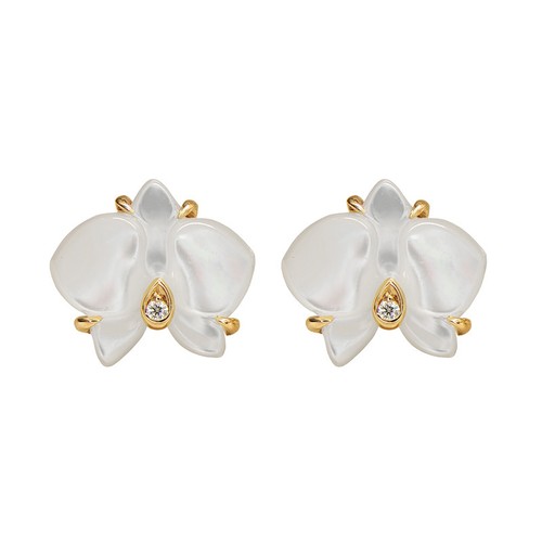 Cartier caresse earrings 18k - caresse,