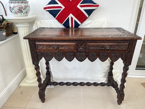 Antique fine green man - fine,