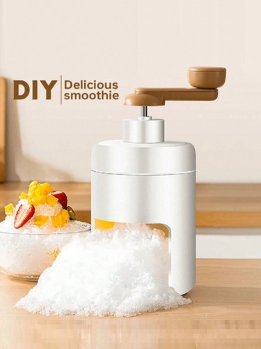 Portable crank ice crusher - portable,