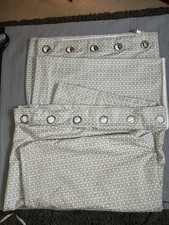 Next Curtains cream/grey