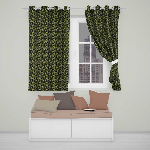 Blackout eyelet curtains - blackout,