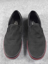 Vans  Black Flame Fire Men Size Uk 9 Trainers Slip-On  Sku M83