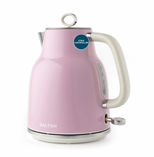 Salter retro pink kettle - salter, 1.7l