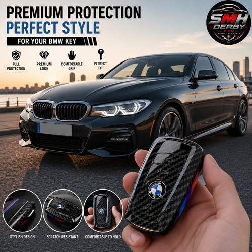 Carbon fiber remote key fob - carbon,