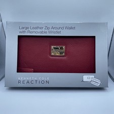 Kenneth Cole Purse Red Zip