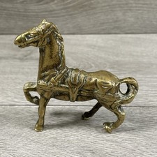 Small Solid Brass Horse