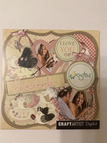 Lovebirds serif craft - -,