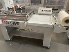 USED  L Sealer WITH NEW SHRINK TUNNEL shrink wrapping machine, £4750+VAT