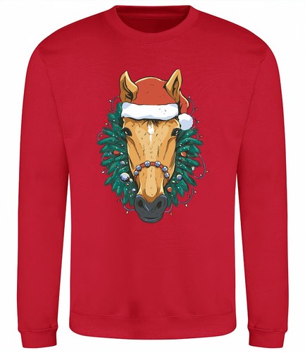 Christmas horse head - christmas,