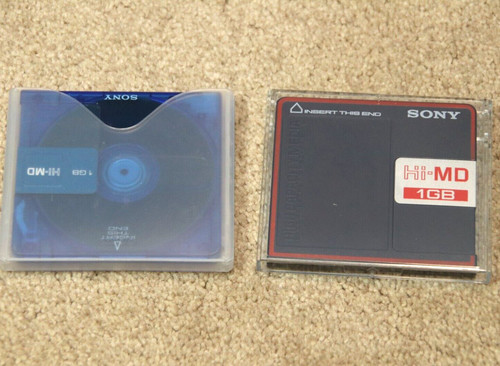 1gb sony md - hi-md, minidisc