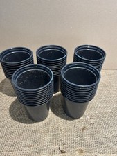 9cm diameter x 9cm high black