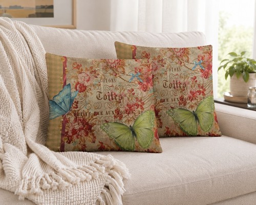 Set vintage butterfly - set,
