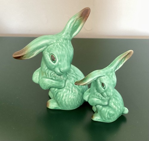 Pair sylvac green lop - pair, of