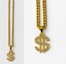 Mini Gold Dollar Sign Chain