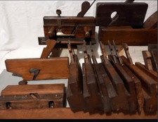 vintage wooden hand planes