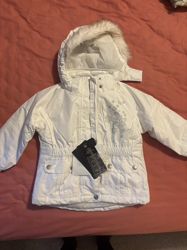 Girls white winter - girls, parka
