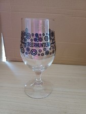 Beerhunter Brewery Beer Hunter Half Pint Glass Branded Rare Man Cave Home Bar
