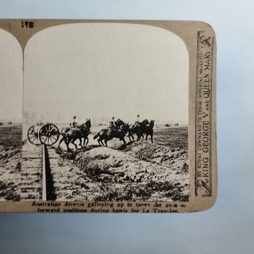 Ww1 military stereoview c1916 - military,