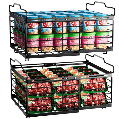 Freezer organizer bins - organizer, 2