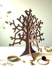 Wooden Jewellery Tree Stand