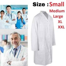 Doctors Medical Lab Coat White