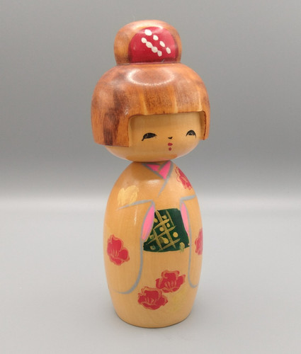 Kokeshi wooden doll vintage - kokeshi,