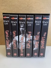 Collection Of 6 Bruce Lee VHS