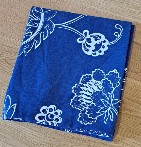Ikea alvine flor - navy, blue
