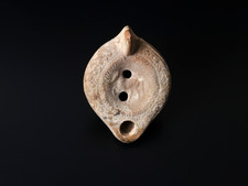 Ancient Roman Oil Lamp –