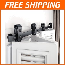 Easy Install Black Door Hardware for Four 18" Doors