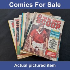 Scoop comics bundle job lot x 18 - Between 80 and 171  - POOR (LOT#13531)