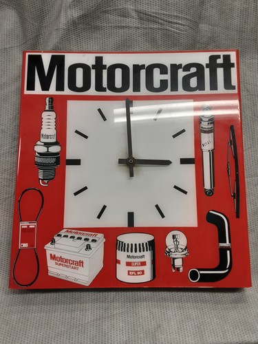 Ford motorcraft clock rare - clock,