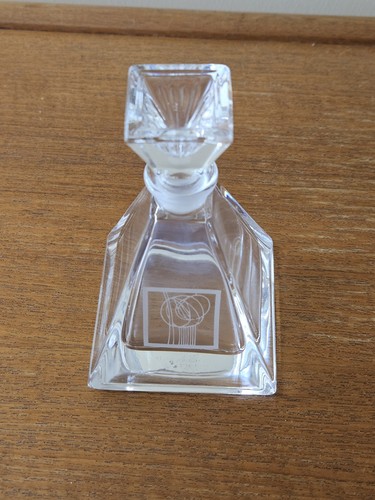 Art deco style glass perfume - glass,
