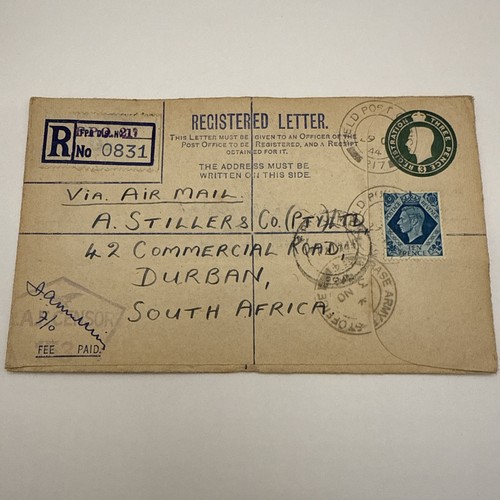 1944 kgvi stationery - 1944,