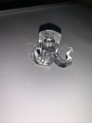Swarovski crystal cobra snake - crystal,