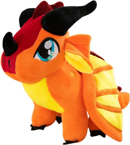 Wings fire dragon plush toy - fire,