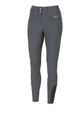 Pikeur Glinda Ladies Grip Seat Breeches - Dark Shadow Grey - Size 16/44