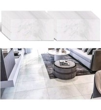 VEELIKE Self Adhesive Floor Tiles Grey Wood Effect Vinyl Flooring Roll Stick on