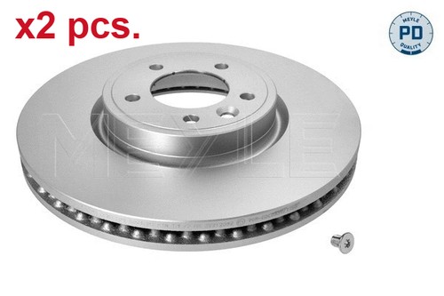 Pcs front brake disc - x2,
