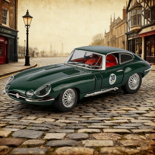 Diecast vehicle jaguar e - vehicle,